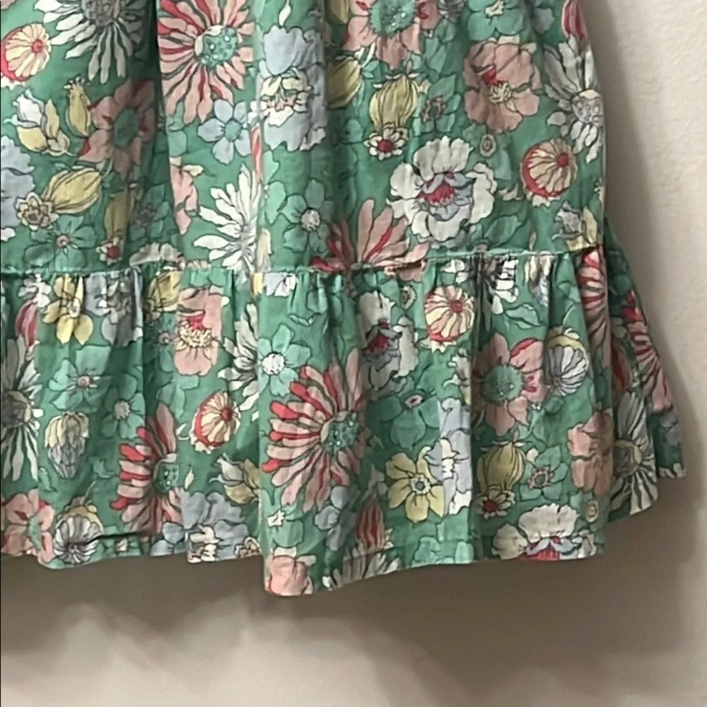 GAP Pink and White Sleeveless Resort Sundress